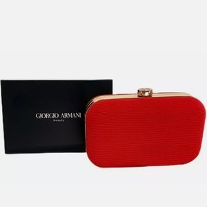 GIORGIO ARMANI Beauty Luxury Evening Clutch - NIB